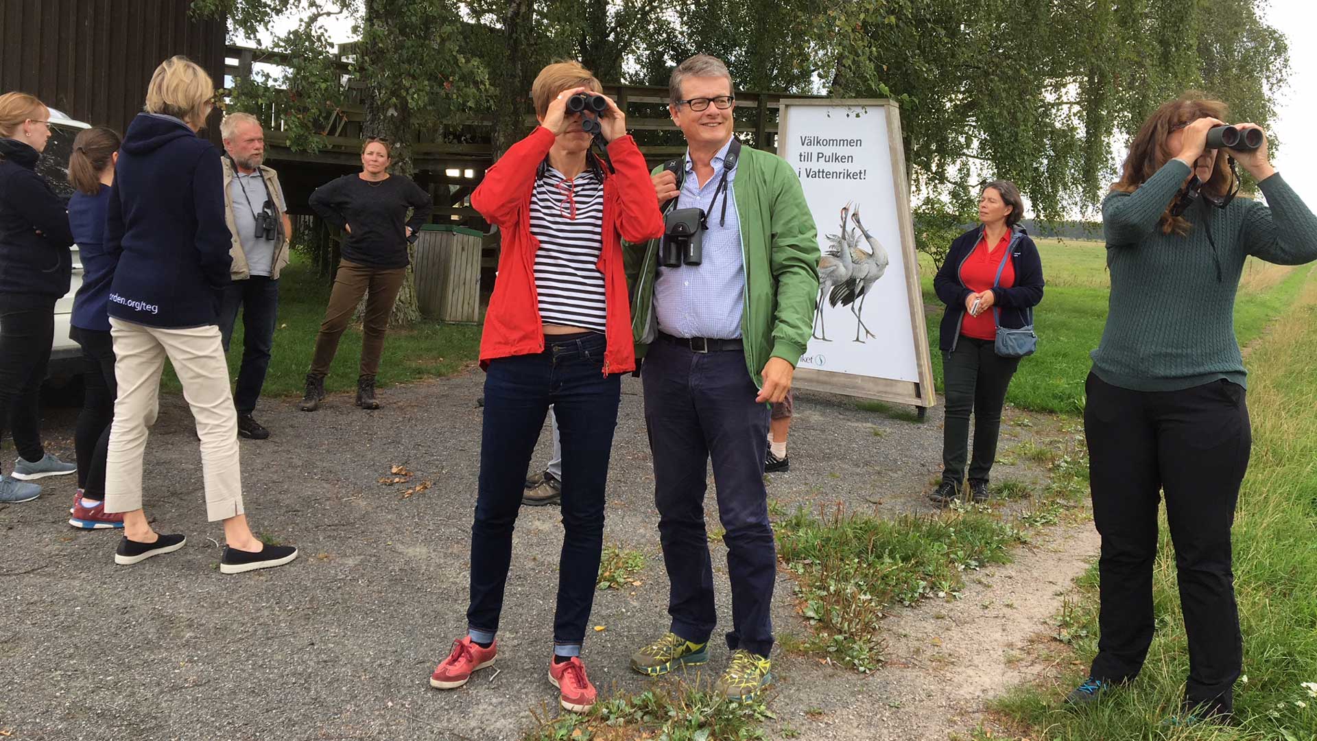Nordiska ministerrådets expertgrupp besöker Vattenriket, Foto: Åsa Pearce