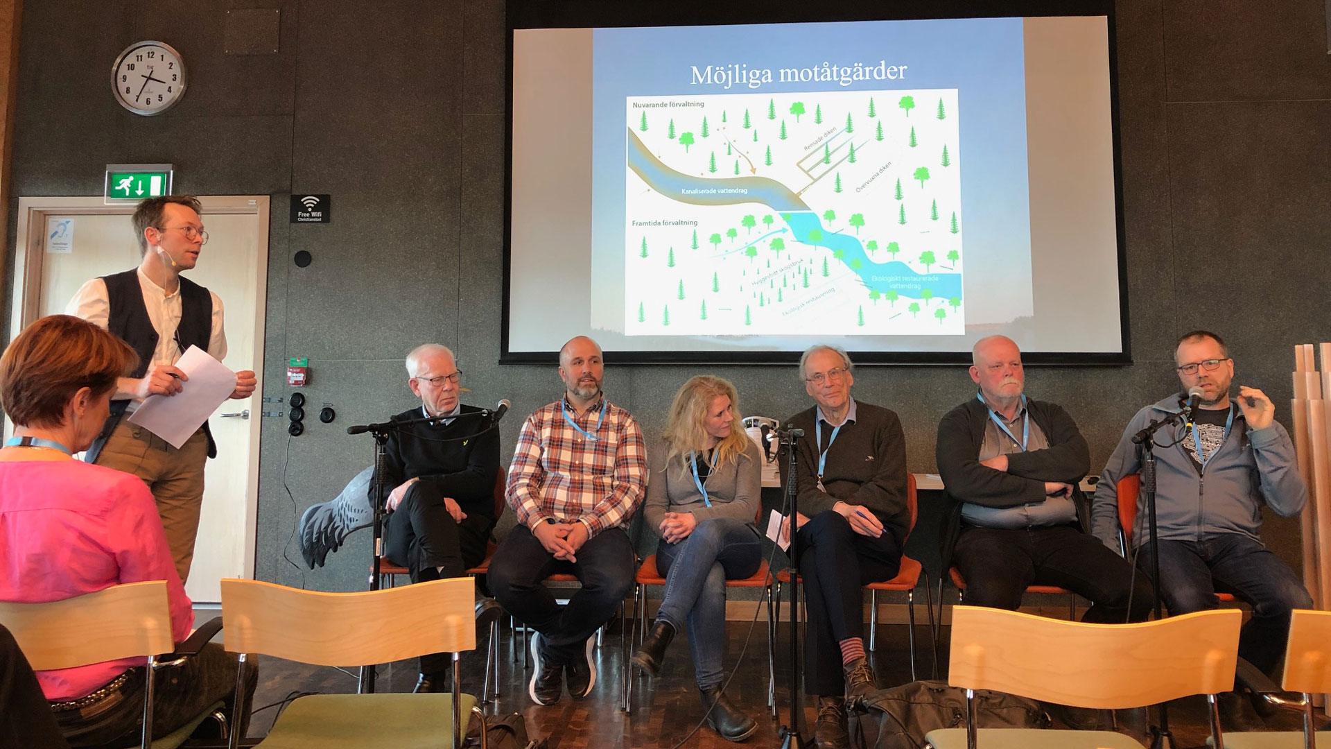 Brunifieringskonferens på natuurm Vattenriket. Foto: Åsa Peace