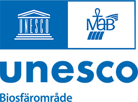 Unescos logga för Biosfärområde Kristianstads Vattenrike