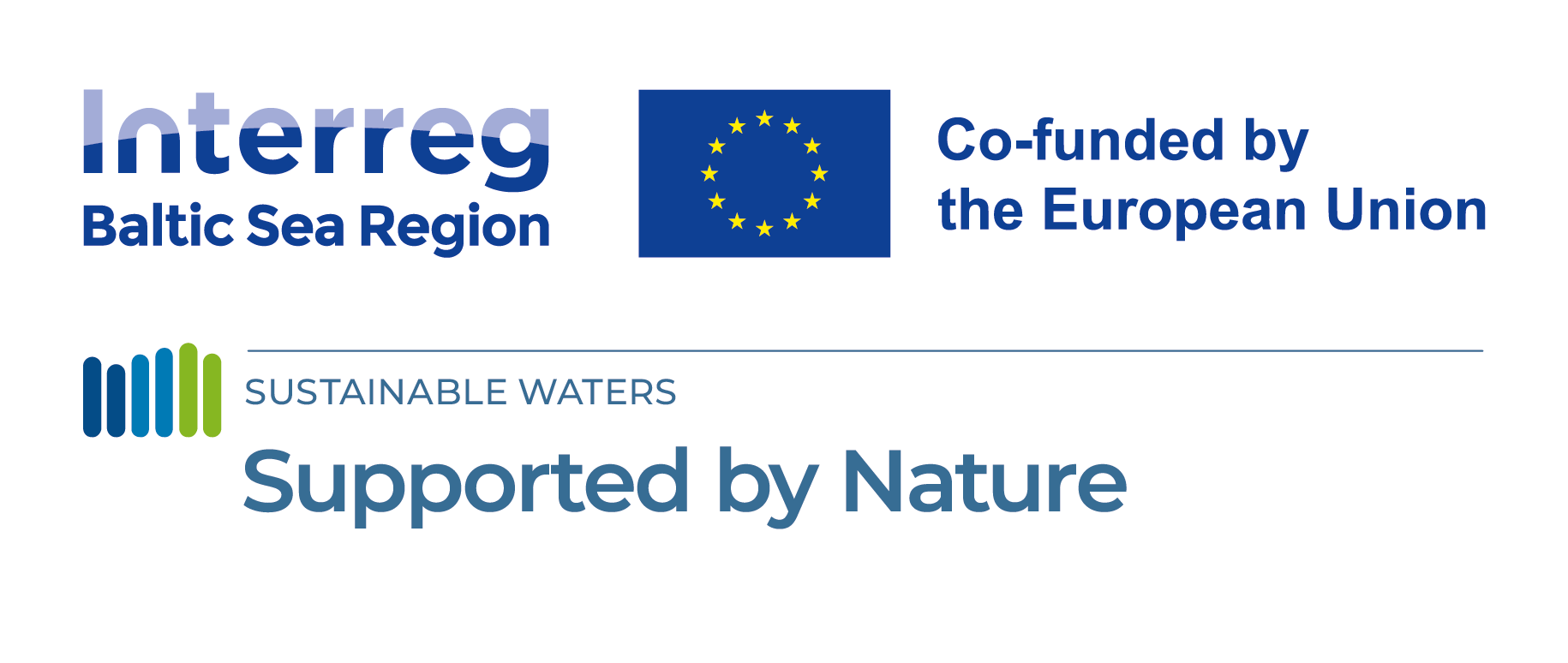 Logga för Supported by nature