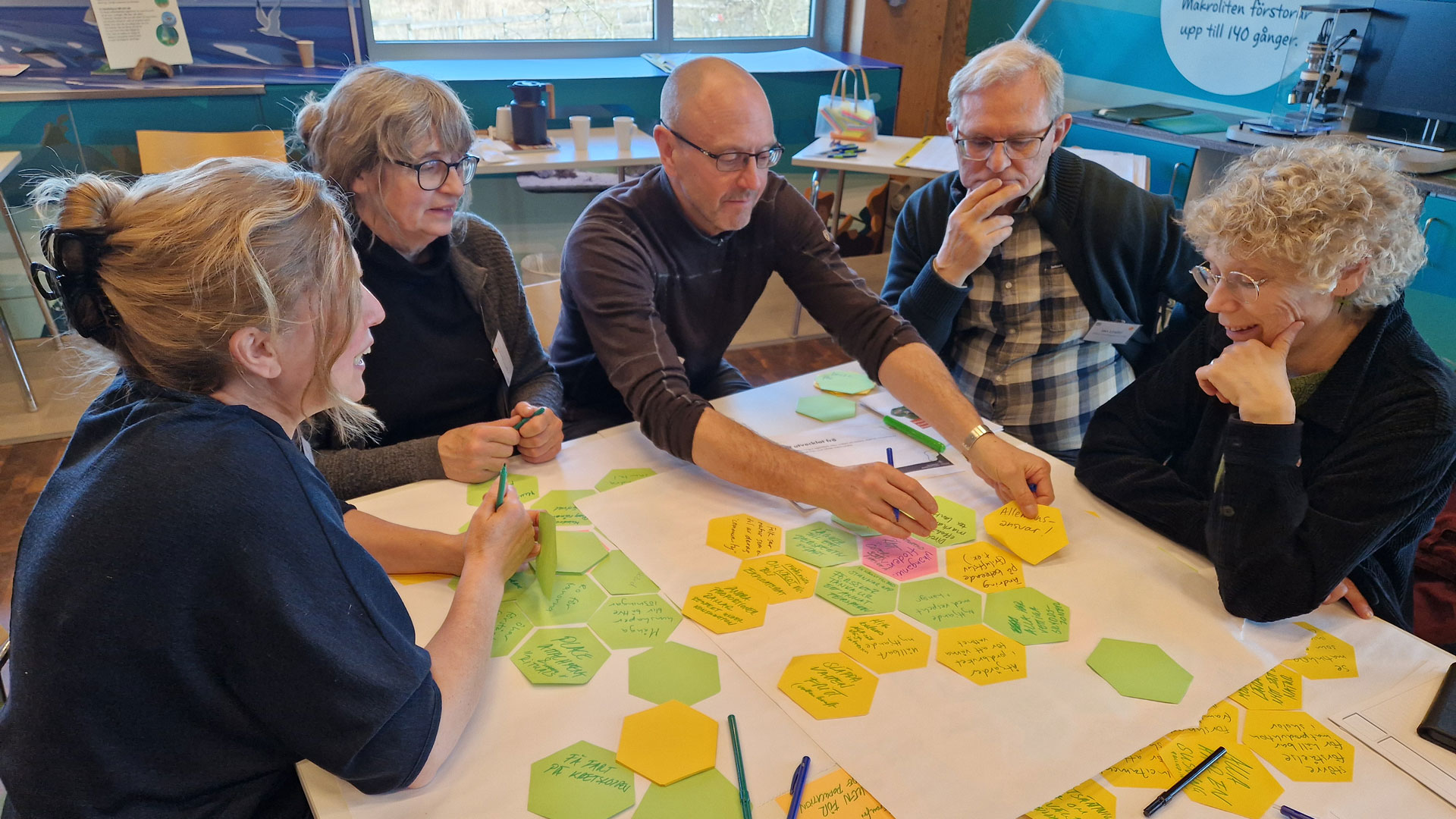 Grupparbete i Embrace-projektet