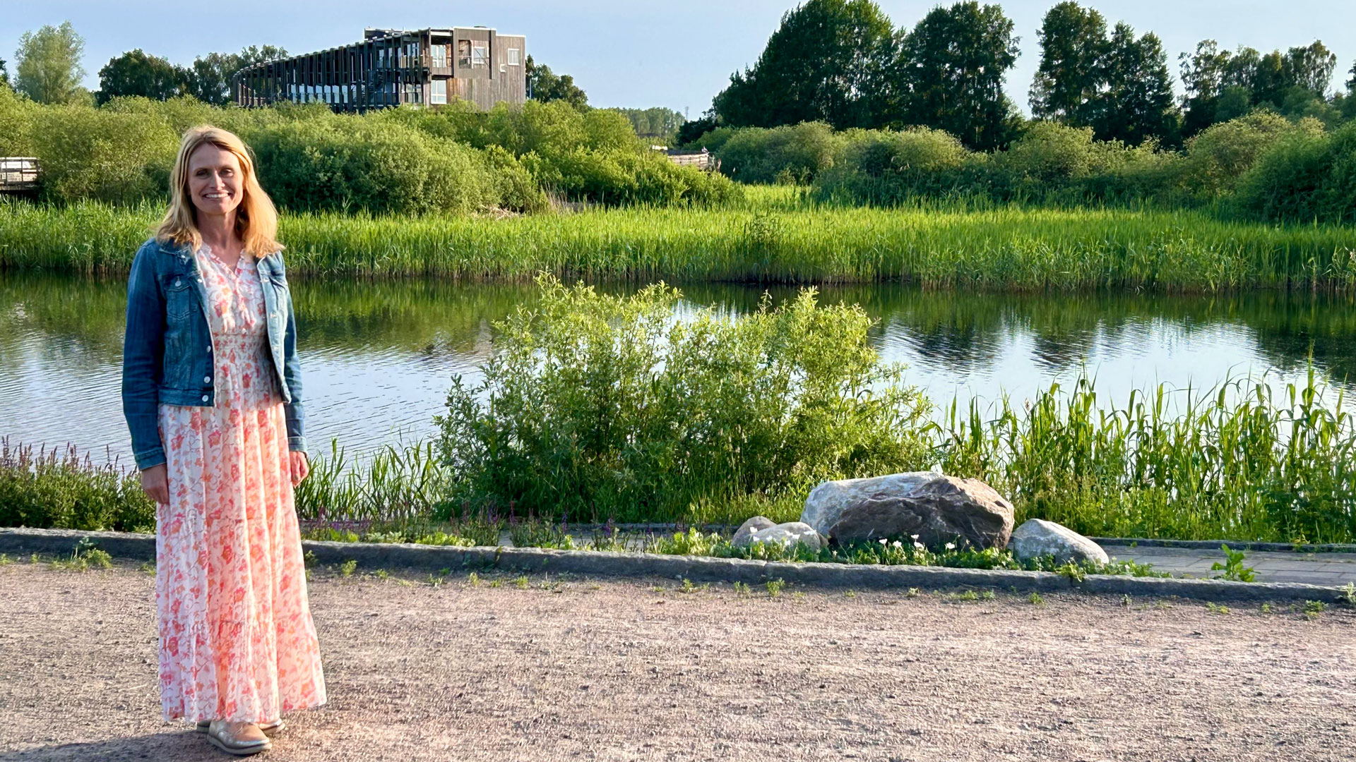 Carina Wettemark, biosfärkoordinator vid naturum